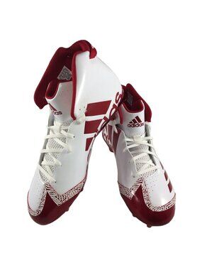 ADIDAS SM FREAK X CARBON HIGH NCA WHITE/RED CLEATS CG4995 MENS 12.5